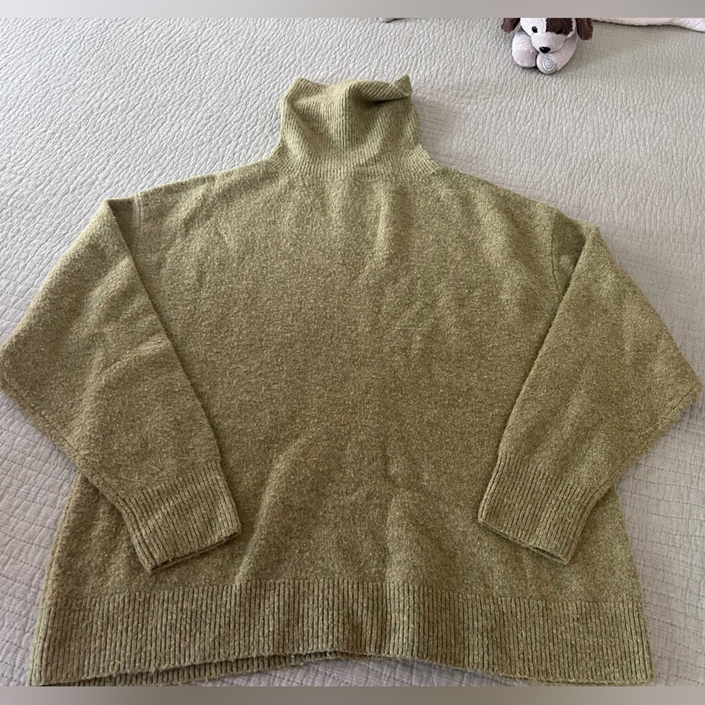 Urban Outfitters Olive Turtleneck Sweater